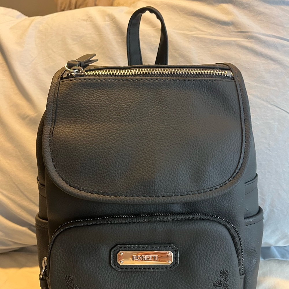 Rosetti Charcoal Textured Tinley Backpack